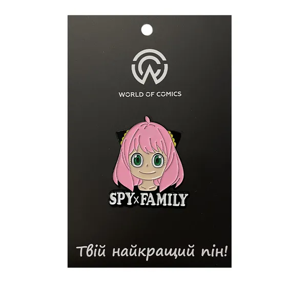 Металлический значок (пин) Spy x Family: Anya, (13503)