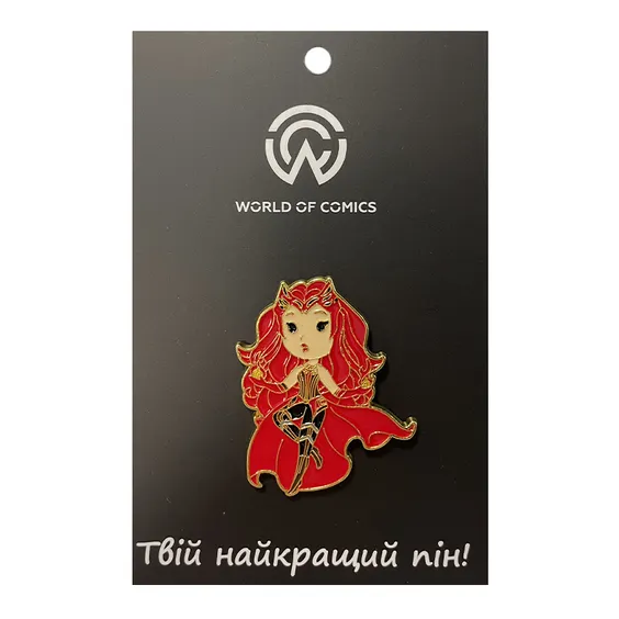 Металлический значок (пин) Marvel: Scarlet Witch, (13547)
