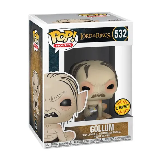 Фігурка Funko POP!: Movies: The Lord of the Rings: Gollum (Chase Limited Edition), (135597) 3