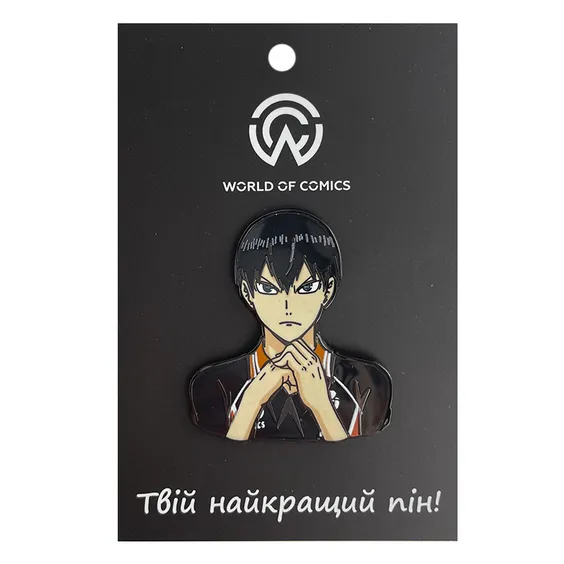 Металлический значок (пин) Haikyuu!!: Tobio Kageyama, (13626)