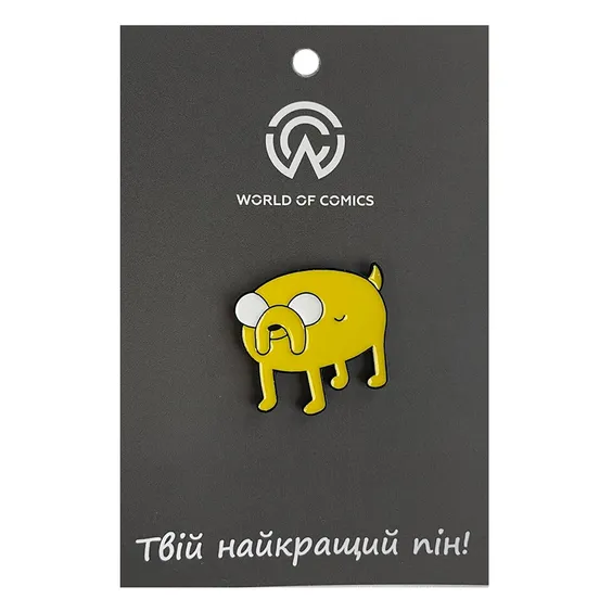 Металевий значок (пін) Adventure Time: Jake, (13709)