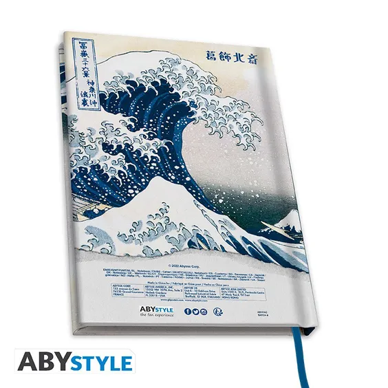 Блокнот ABYstyle: Katsushika Hokusai: The Great Wave of Kanagawa, (137399) 6