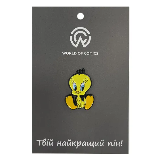 Металлический значок (пин) Looney Tunes: Tweety, (13894)