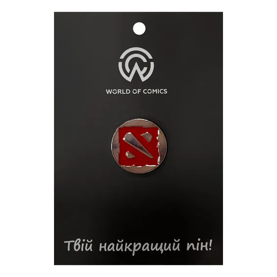 Металевий значок (пін) Dota: Logo, (13928)