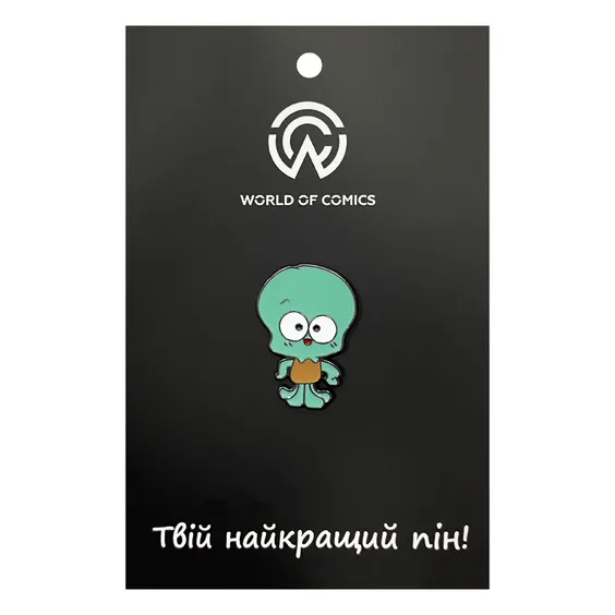 Металевий значок (пін) SpongeBob SquarePants: Cute Squidward, (14069)