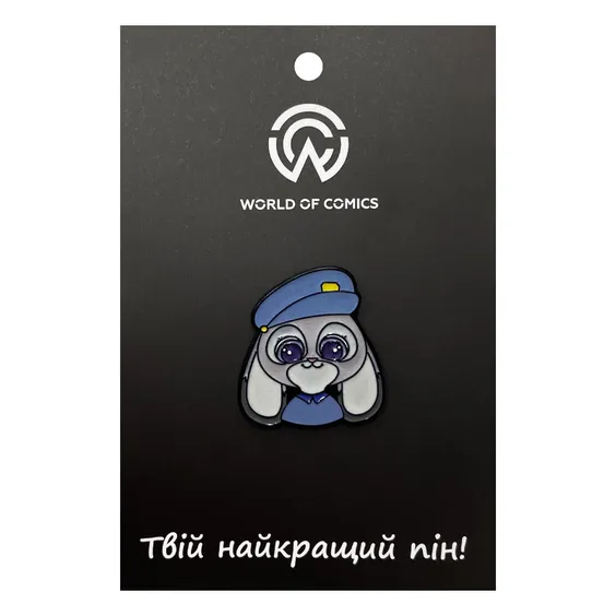 Металлический значок (пин) Disney: Zootopia: Judy Hopps, (14106)