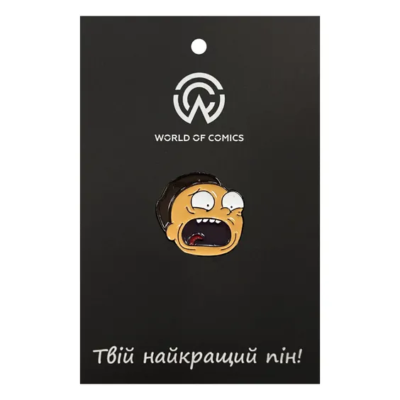 Металевий значок (пін) Rick & Morty: Morty Smith, (14142)