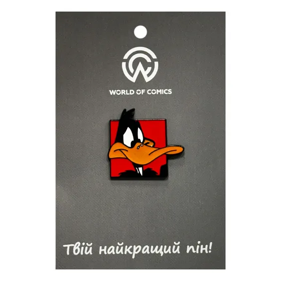 Металлический значок (пин) Looney Tunes: Daffy Duck, (14266)