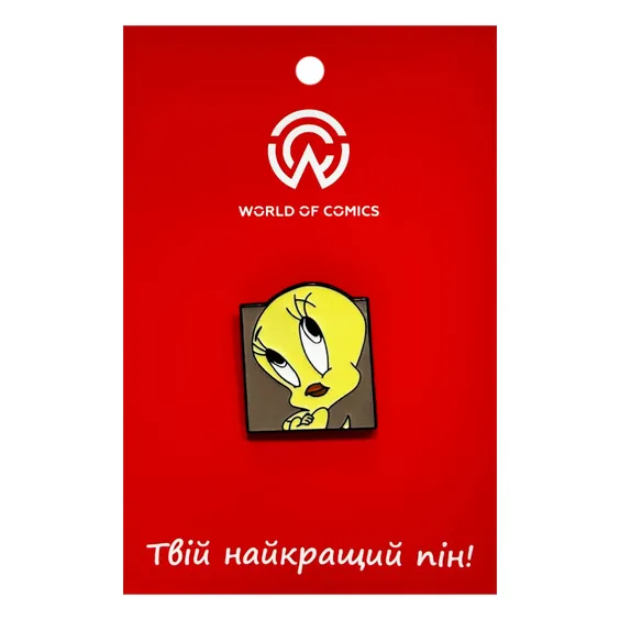 Металлический значок (пин) Looney Tunes: Tweety, (14268)