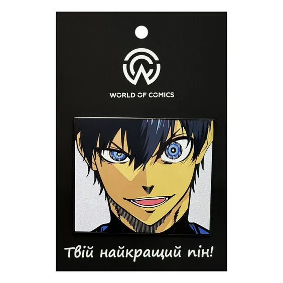 Металлический значок (пин) Blue Lock: Yoichi Isagi, (14311)