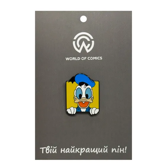 Металлический значок (пин) Disney: Donald Duck, (14391)