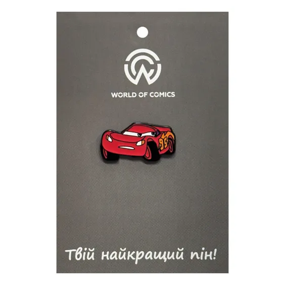 Металлический значок (пин) Disney & Pixar: Cars: Lightning McQueen, (14393)