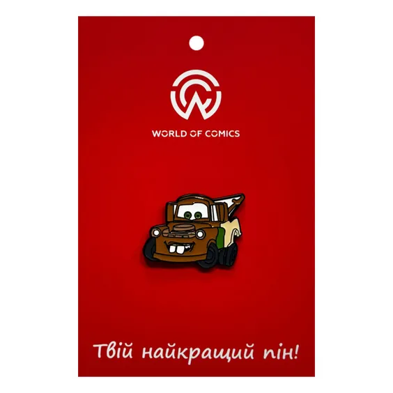 Металевий значок (пін) Disney: Pixar: Cars: Mater, (14394)