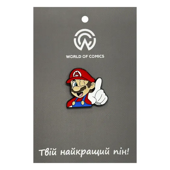 Металевий значок (пін) Super Mario: Mario, (14399)