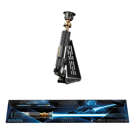Інтерактивний cвітловий меч Hasbro: Star Wars: The Black Series: Force FX Elite: Obi-Wan Kenobi: Lightsaber (LED & Sound), (152109)