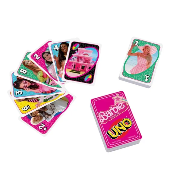Настольная игра Mattel: UNO: Barbie: the Movie, (170845) 2