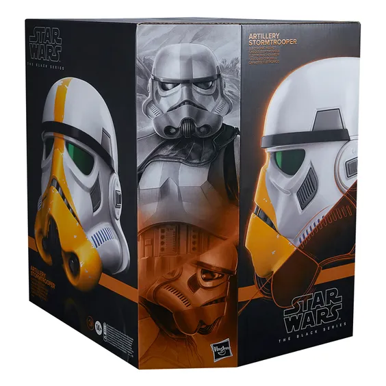 Интерактивный шлем Hasbro: Star Wars: The Black Series: Artillery Stormtrooper: Premium Electronic Helmet, (172671) 3