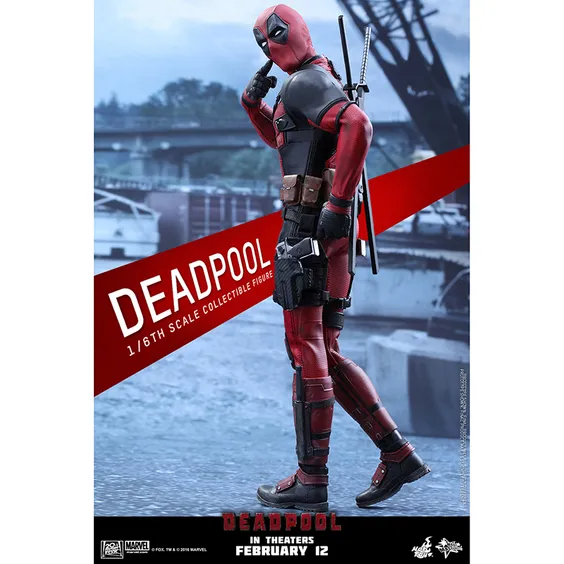 Коллекционная фигура Hot Toys: Movie Masterpiece: Marvel: Deadpool: Deadpool, (178585) 2