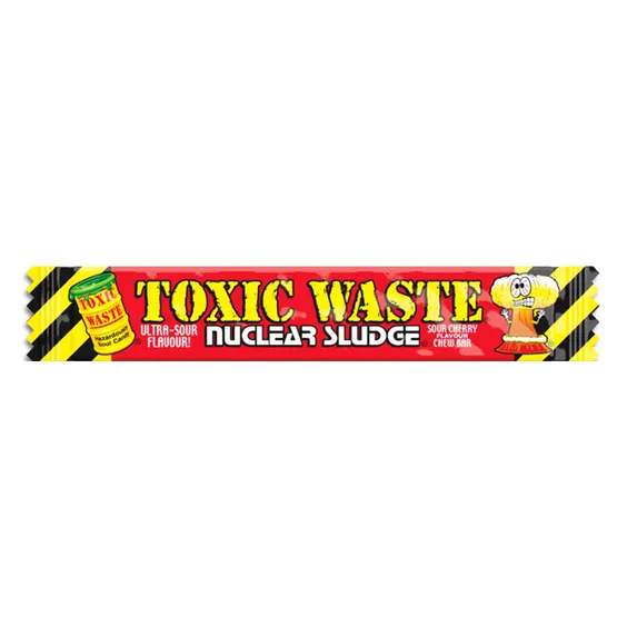 Конфета Toxic Waste: Nuclear Sludge: Sour Cherry Chew Bar, (505711)