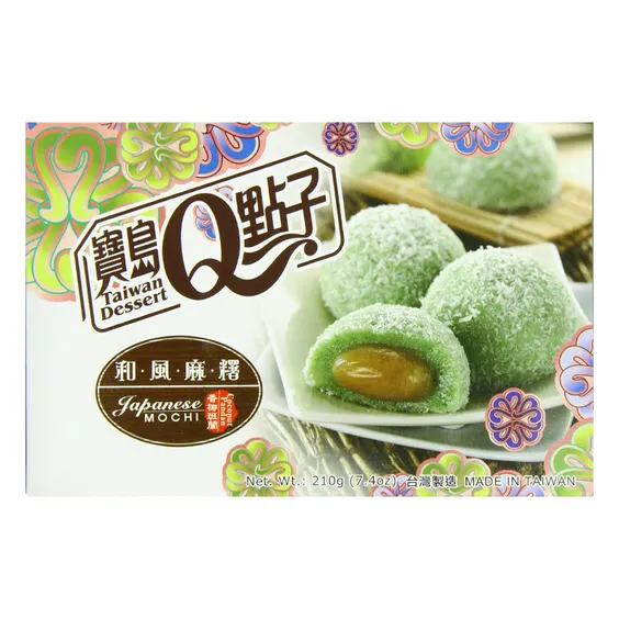 Мочи Taiwan Dessert Q: Coconut Pandan, (18472)