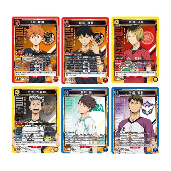 Коллекционные карточки Bandai & Union Arena: Haikyuu!!, (190130) 2