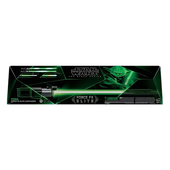 Інтерактивний cвітловий меч Hasbro: Star Wars: The Black Series: Force FX Elite: Yoda: Lightsaber (LED & Sound), (197276) 7