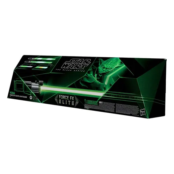 Інтерактивний cвітловий меч Hasbro: Star Wars: The Black Series: Force FX Elite: Yoda: Lightsaber (LED & Sound), (197276) 9