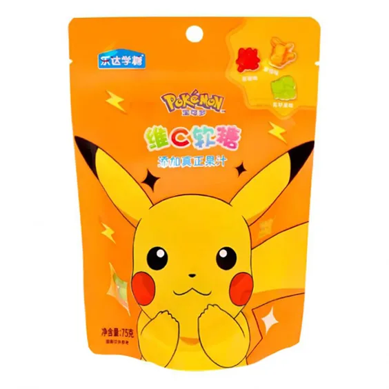 Желейные конфеты Leda: Pokemon: Vitamin C: Fruits, (203244)