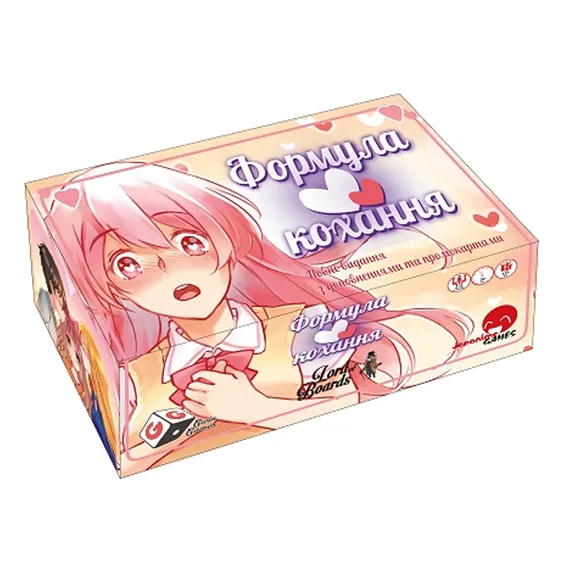 Настольная игра Japanime Games: Love Formula (Формула Кохання), (20510)