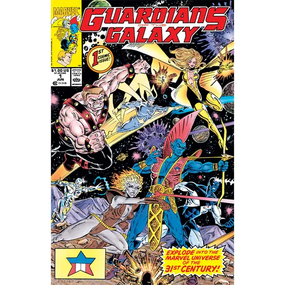 Комикс Marvel. Guardians of the Galaxy. But Are They Ready For... Taserface! Volume 1. #1, (205421)
