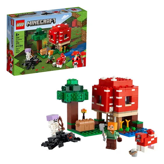LEGO Minecraft The Mushroom House 21179 World Of Comics