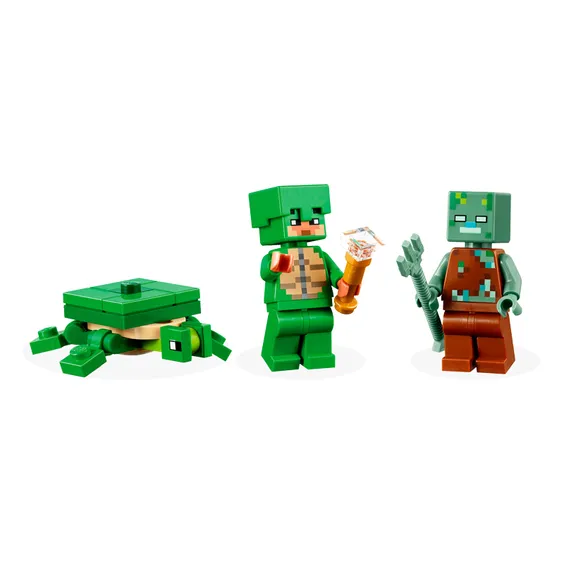 Конструктор LEGO: Minecraft: The Turtle Beach House, (21254) 4