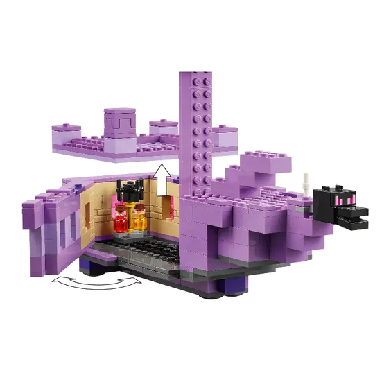 Конструктор LEGO: Minecraft: The Ender Dragon and End Ship, (21264) 3