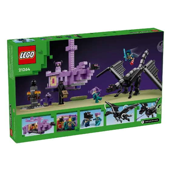 Конструктор LEGO: Minecraft: The Ender Dragon and End Ship, (21264) 8