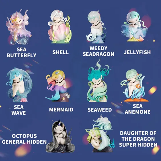 Фигурка 52TOYS: Sleep: Sea Elves (Blind Box / 1 из 10), (21289) 2