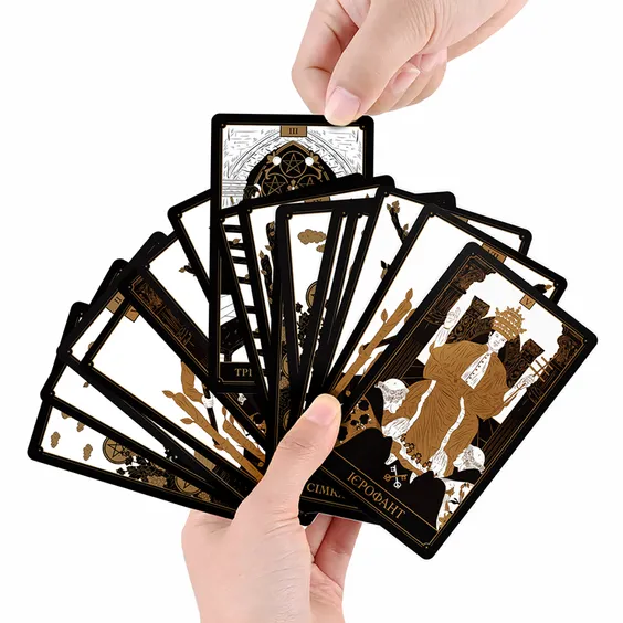 Карты таро Orner & WYSPELL: Gold Tarot, (22856) 9
