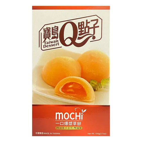 Мочі Taiwan Dessert Q: Peach, (23339)