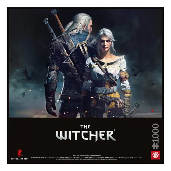 Пазл Good Loot: The Witcher: Geralt and Ciri, (236023) 4