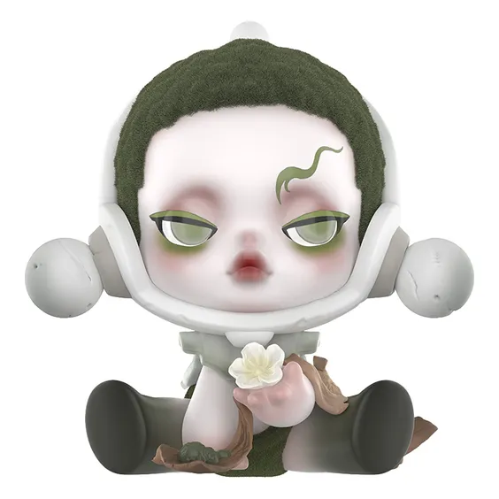 Фигурка Pop Mart: Skullpanda: The Ink Plum Blossom (Blind Box / 1 с 12) (Secret Edition), (238177) 12