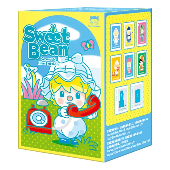 Фигурка Pop Mart: Sweet Bean: Growth Illustration (Blind Box / 1 с 12) (Secret Edition), (240781) 2