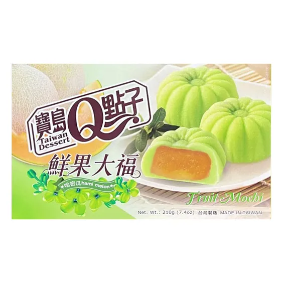 Мочи Taiwan Dessert Q: Hami Melon, (27436)