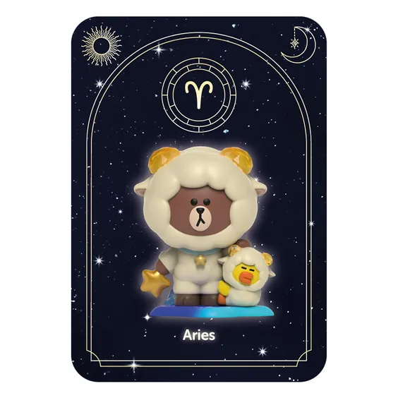 Фігурка Mighty Jaxx: Kwistal: LINE: Horoscope Series Primus (1 з 7), (276583) 2