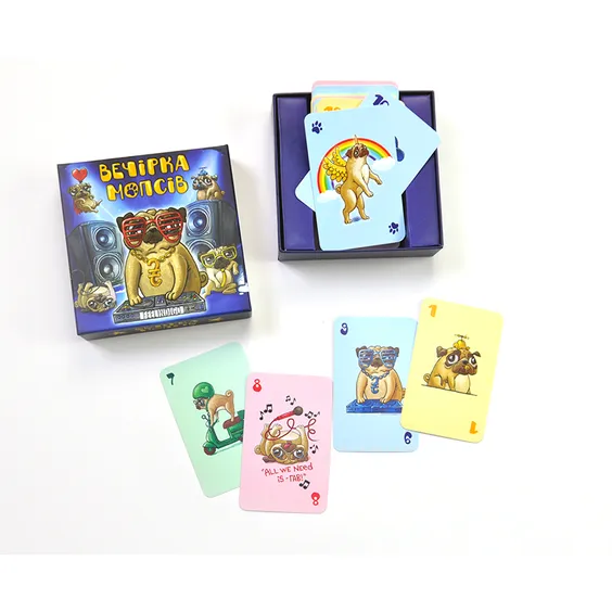 Настольная игра FeelIndigo: Вечірка мопсів, (300660) 3