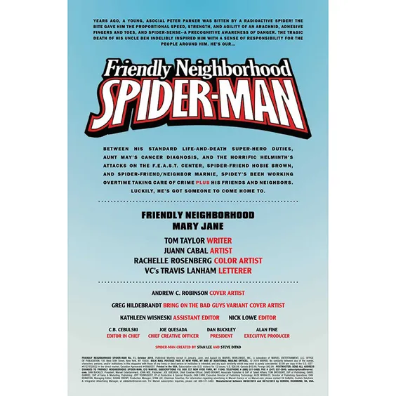 Комикс Marvel. Friendly Neighborhood Spider-Man. Friendly Neighborhood Mary Jane. Volume 2. #11, (306259) 2