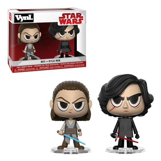 Фигурки Funko: Vynl.: Star Wars: Rey and Kylo Ren (2-Pack), (4687)