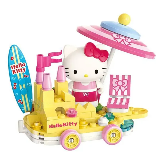 Конструктор Qman: Keeppley: Sanrio: Sunbath: Hello Kitty, (333334) 2