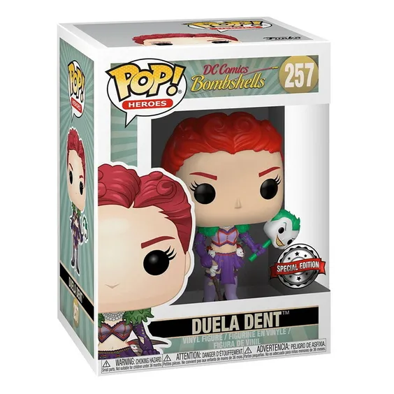 Фигурка Funko POP!: Heroes: DC Comics: Bombshells: Duela Dent (Special Edition), (34073) 3