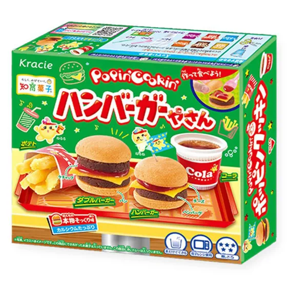 Цукерки Kracie: Popin Cookin: Hamburger (DIY), (357154)