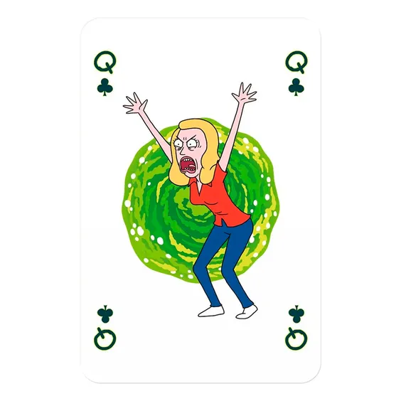 Гральні карти Winning Moves: Waddingtons Number 1: Rick & Morty, (35965) 3