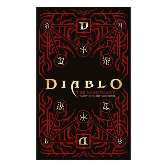 Карти таро Titan Books: Diablo: The Sanctuary (w/ Guidebook), (361628)